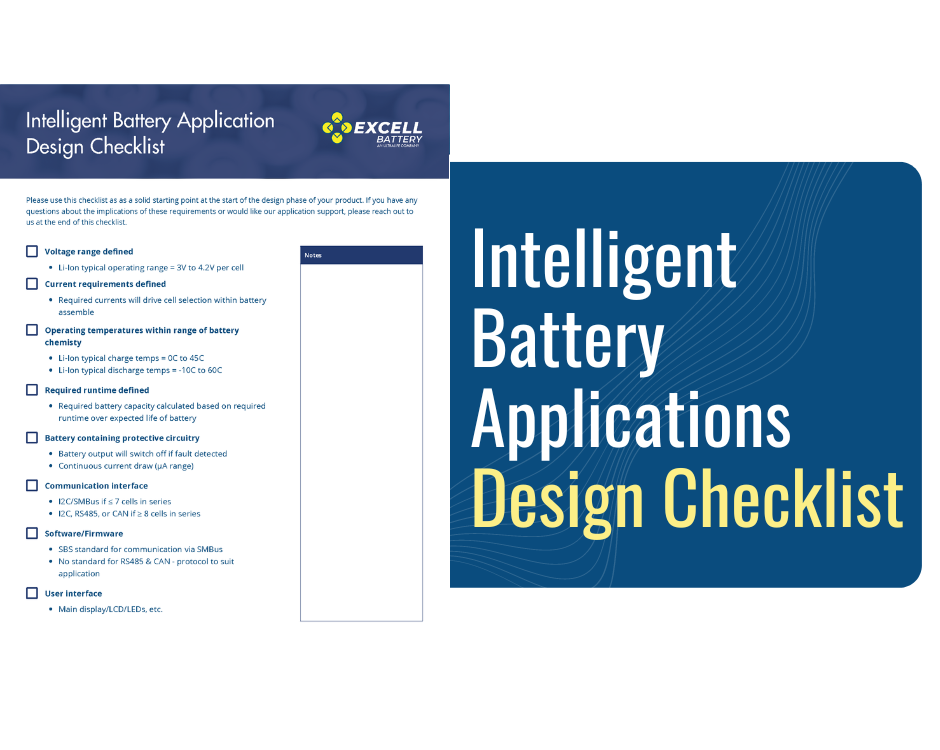 Intelligent Battery Application Design Checklist - Site Graphic Intelligent Battery Application Design Checklist - Site Graphic